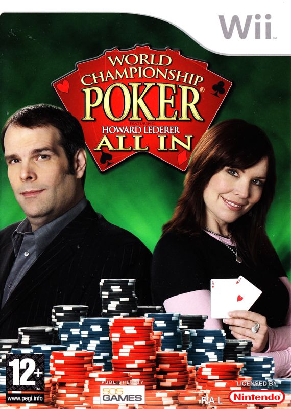 World Championship Poker box art for Wii